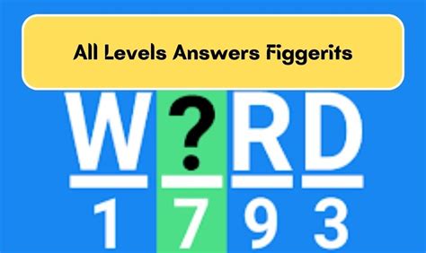 Figgerits Level 6 Answers .